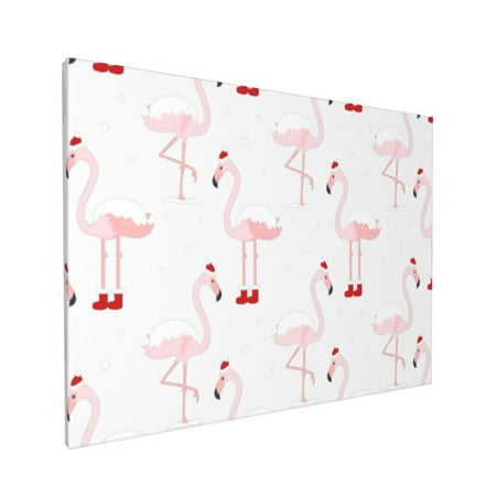 Decor Flamingo In Christmas Hat Seamless Wall Decor Bathroom Canvas Painting Modern Decorations Framed Artwork For Bathroom Bedroom Living Room 12x16in
Decor Flamingo In Christmas Hat Seamless Wall Decor Bathroom Canvas Painting Modern Decorations Framed Artwork For Bathroom Bedroom Living Room 12x16in
