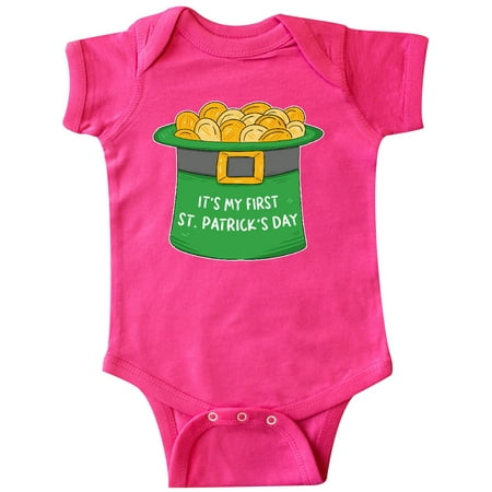 Inktastic It s My 1st St. Patrick s Day with Green Top Hat and Gold Gift Baby Boy or Baby Girl Bodysuit
Inktastic It s My 1st St. Patrick s Day with Green Top Hat and Gold Gift Baby Boy or Baby Girl Bodysuit