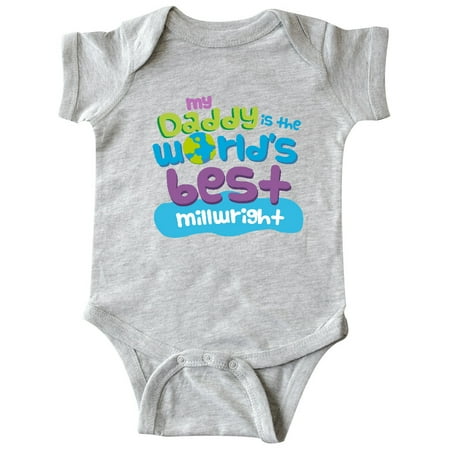 Inktastic My Daddy is the World’s Best Millwright Gift Baby Boy or Baby Girl Bodysuit
Inktastic My Daddy is the World’s Best Millwright Gift Baby Boy or Baby Girl Bodysuit