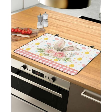 Pink Spring Easter Stove Top Covers for Electric Stove Heat Insulation Fireproof Glass Cooktop Cover Counter Top Glass Stove Cover for Prevent Scratches 24 x21 Colorful Eggs Bunny Floral
Pink Spring Easter Stove Top Covers for Electric Stove Heat Insulation Fireproof Glass Cooktop Cover Counter Top Glass Stove Cover for Prevent Scratches 24 x21 Colorful Eggs Bunny Floral
