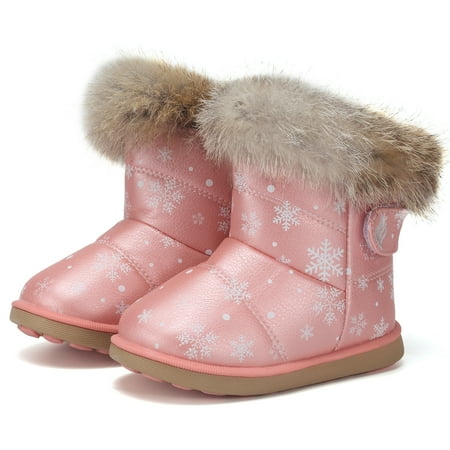 Toddler Girls Snow Boots Soft-soled Anti-slip Waterproof High Top Warm Shoes For Winter
Toddler Girls Snow Boots Soft-soled Anti-slip Waterproof High Top Warm Shoes For Winter