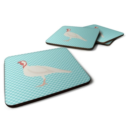 Carolines Treasures BB8163FC Beltsville Small White Turkey Hen Blue Check Foam Coaster Set of 4 3 1/2 x 3 1/2
Carolines Treasures BB8163FC Beltsville Small White Turkey Hen Blue Check Foam Coaster Set of 4 3 1/2 x 3 1/2