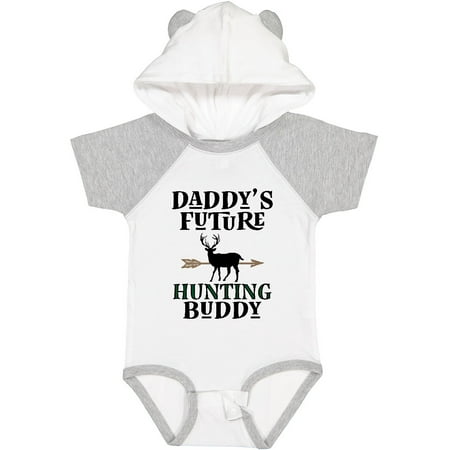 Inktastic Daddy Future Hunting Buddy Gift Baby Boy or Baby Girl Bodysuit