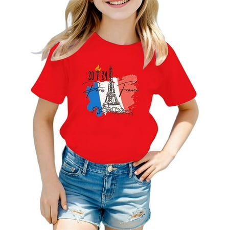 ZMHEGW Fashion Children Kids Boys Girls Summer Short Sleeve Letter Printed T Shirt Blouse Top Casual Tunic Clothes
ZMHEGW Fashion Children Kids Boys Girls Summer Short Sleeve Letter Printed T Shirt Blouse Top Casual Tunic Clothes