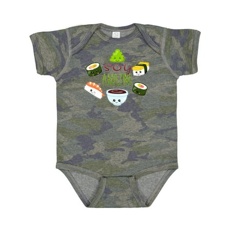 Inktastic Soy Amazing- Cute Sushi and Wasabi Gift Baby Boy or Baby Girl Bodysuit
Inktastic Soy Amazing- Cute Sushi and Wasabi Gift Baby Boy or Baby Girl Bodysuit