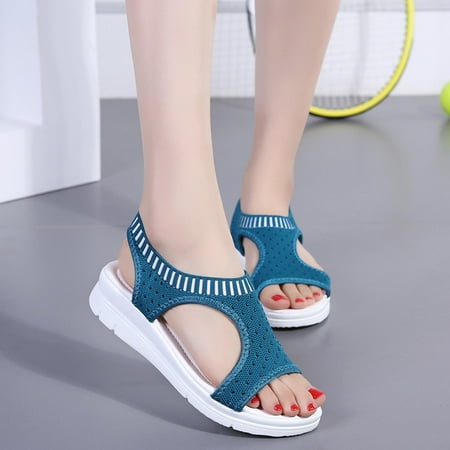 UTTOASFAY Womens Clearance Shoes New Fish Mouth Sandals Women S Large Size Flying Wedge Wedge Sports Women S Sandals Thick Sole Casual Sandals Flash Picks
UTTOASFAY Womens Clearance Shoes New Fish Mouth Sandals Women S Large Size Flying Wedge Wedge Sports Women S Sandals Thick Sole Casual Sandals Flash Picks