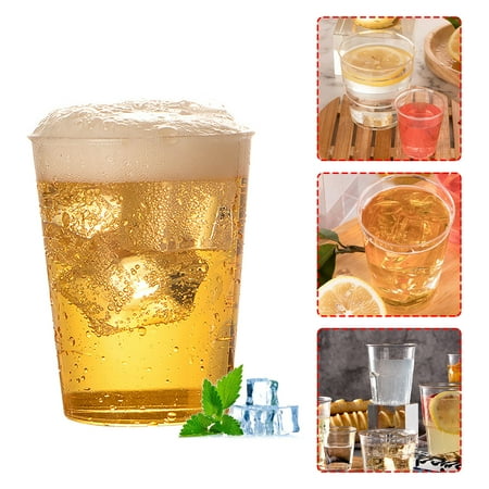 Qurein 100PCS Disposable Plastic Cup Thickened Transparent Hard Plastic Cup Wine Cup
Qurein 100PCS Disposable Plastic Cup Thickened Transparent Hard Plastic Cup Wine Cup