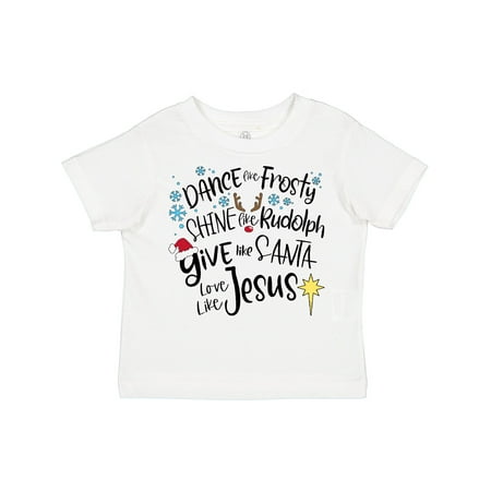 Inktastic Dance Like Frosty Shine Like Rudolph Give Like Santa Gift Toddler Boy or Toddler Girl T-Shirt
Inktastic Dance Like Frosty Shine Like Rudolph Give Like Santa Gift Toddler Boy or Toddler Girl T-Shirt