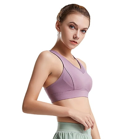 YUUZONE Women Active Push Up Padded Sports Bra X for Cross Back Buckle Hook Bralette Shockproof Wide Strap Yoga Running Fitness Crop Top Plus Size M-2XL
YUUZONE Women Active Push Up Padded Sports Bra X for Cross Back Buckle Hook Bralette Shockproof Wide Strap Yoga Running Fitness Crop Top Plus Size M-2XL