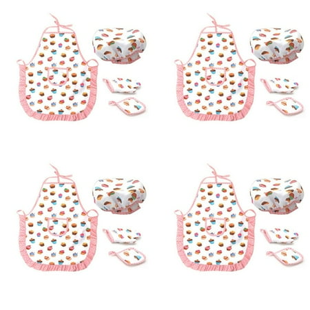 16Pcs Kids Cooking and Includes Apron for Little Girls Chef Hat for Toddler Dress Up
16Pcs Kids Cooking and Includes Apron for Little Girls Chef Hat for Toddler Dress Up