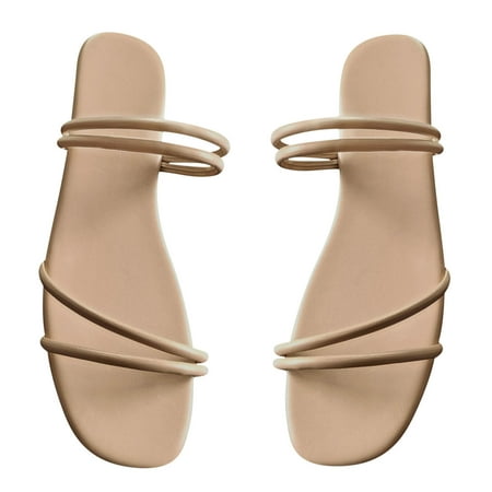 Dpityserensio Women s Flat Shoes Ladies Beach Sandals Summer Non-Slip Causal Slippers Khaki 6(37)
Dpityserensio Women s Flat Shoes Ladies Beach Sandals Summer Non-Slip Causal Slippers Khaki 6(37)