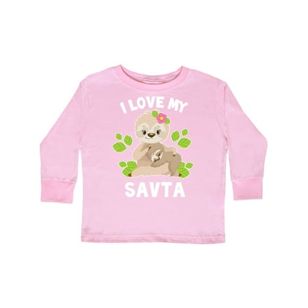 Inktastic Cute Sloth I Love My Savta with Green Leaves Gift Toddler Boy or Toddler Girl Long Sleeve T-Shirt
Inktastic Cute Sloth I Love My Savta with Green Leaves Gift Toddler Boy or Toddler Girl Long Sleeve T-Shirt