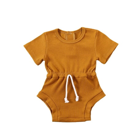 Bmnmsl Baby Girl Sling Top & Shorts 2-piece Set / Short Sleeve Romper Ribbed Solid Outfit
Bmnmsl Baby Girl Sling Top & Shorts 2-piece Set / Short Sleeve Romper Ribbed Solid Outfit