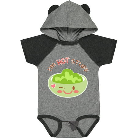 Inktastic I m Hot Stuff- Cute Wasabi Dish Gift Baby Boy or Baby Girl Bodysuit