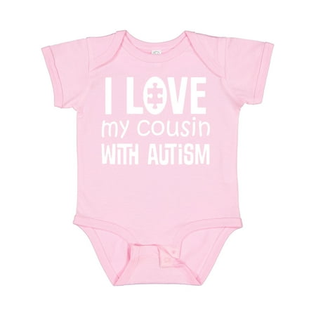Inktastic Autism Awareness I Love My Cousin Gift Baby Boy or Baby Girl Bodysuit
Inktastic Autism Awareness I Love My Cousin Gift Baby Boy or Baby Girl Bodysuit