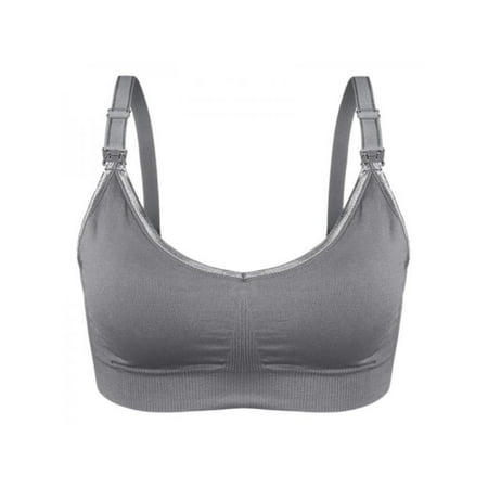 Manfiter Gray Nursing Bra Maternity Breastfeeding Bra Prevent Sagging Plus Size Breast Feeding Bra
Manfiter Gray Nursing Bra Maternity Breastfeeding Bra Prevent Sagging Plus Size Breast Feeding Bra