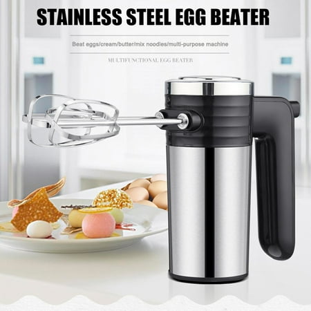 HXAZGSJA High Power Multi-function Handheld Whisk Blender Stainless Steel Egg Beater Household
HXAZGSJA High Power Multi-function Handheld Whisk Blender Stainless Steel Egg Beater Household