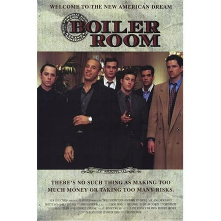 Posterazzi Mov198975 Boiler Room Movie Poster 11 X 17 In