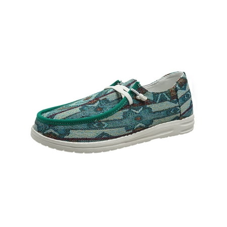 UKAP Women Walking Shoes Lightweight Loafers Breathable Flats Low Top Slip On Canvas Sneakers Womens Floral Casual Green 8.5
UKAP Women Walking Shoes Lightweight Loafers Breathable Flats Low Top Slip On Canvas Sneakers Womens Floral Casual Green 8.5