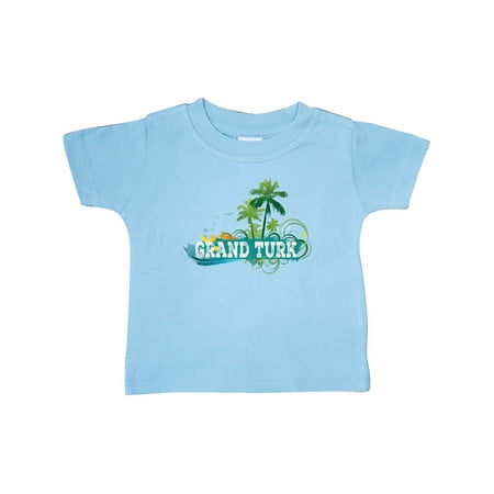 Inktastic Grand Turk Island Gift Baby Boy or Baby Girl T-Shirt