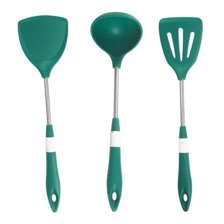 NUOLUX 3Pcs Silicone Cookware Kit Multi-functional Silicone Cooking Tools (Blackish Green)
NUOLUX 3Pcs Silicone Cookware Kit Multi-functional Silicone Cooking Tools (Blackish Green)