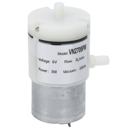 3Pcs DC 6V Diaphragm Pump 3L/min Micro Noiseless Vacuum Pumping Machine
3Pcs DC 6V Diaphragm Pump 3L/min Micro Noiseless Vacuum Pumping Machine