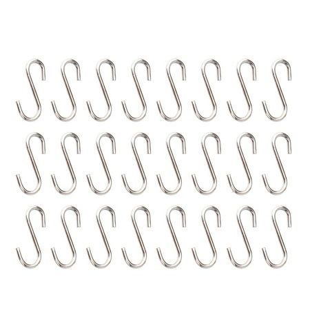 100PCS DIY Mini S-shaped Hooks Sturdy S-shaped Hooks Stainless Steel S-shaped Hangers Metal DIY Jewelry Accessory Mini S-shaped
100PCS DIY Mini S-shaped Hooks Sturdy S-shaped Hooks Stainless Steel S-shaped Hangers Metal DIY Jewelry Accessory Mini S-shaped