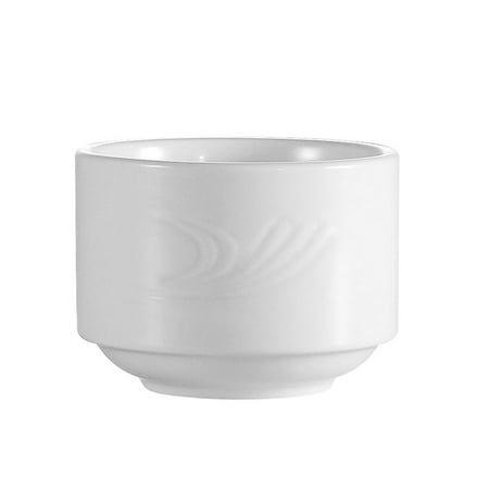 Roosevelt Stacking Bouillon 7.5 Oz. 3-3/8 Dia. X 2-1/2 H Porcelain Super White 4 packs
Roosevelt Stacking Bouillon 7.5 Oz. 3-3/8 Dia. X 2-1/2 H Porcelain Super White 4 packs