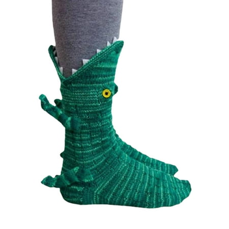 Goxfaca Fish Socks Knitted Animal Crocodile Socks Trendy Knitted Patterns Whimsical Knitted Cuffs Non-Traditional Modern Knitted Patterns
Goxfaca Fish Socks Knitted Animal Crocodile Socks Trendy Knitted Patterns Whimsical Knitted Cuffs Non-Traditional Modern Knitted Patterns