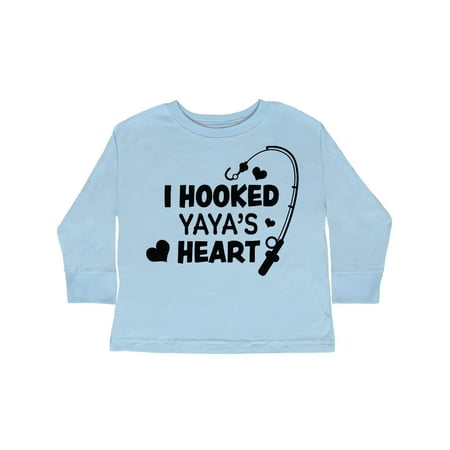 Inktastic I Hooked Yayas Heart with Fishing Rod Gift Toddler Boy or Toddler Girl Long Sleeve T-Shirt
Inktastic I Hooked Yayas Heart with Fishing Rod Gift Toddler Boy or Toddler Girl Long Sleeve T-Shirt