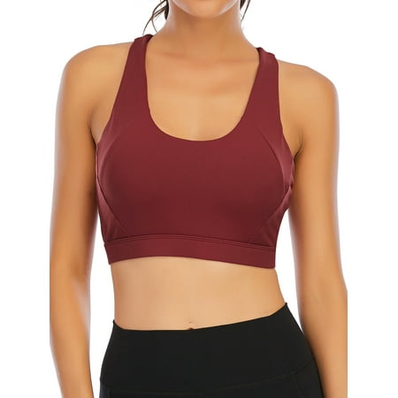 YouLoveIt Sports Bras for Women Push Up Stretch Bra Criss-Cross Back Padded Strappy Sports Bras Padded Medium Support Yoga Bra Top with Removable Cups
YouLoveIt Sports Bras for Women Push Up Stretch Bra Criss-Cross Back Padded Strappy Sports Bras Padded Medium Support Yoga Bra Top with Removable Cups