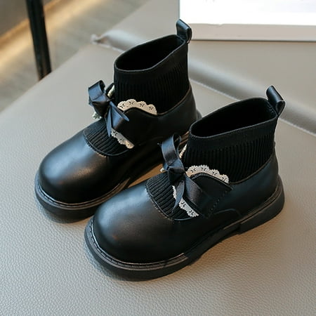GUOBIOZIY Boy Girl Ankle Boots Non-Slip Leather Boots Little Kids Toddler Winter Ankle Booties (Black 11-11.5 Y)
GUOBIOZIY Boy Girl Ankle Boots Non-Slip Leather Boots Little Kids Toddler Winter Ankle Booties (Black 11-11.5 Y)