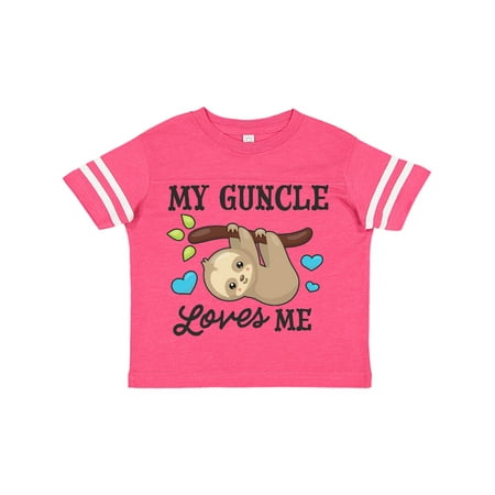Inktastic My Guncle Loves Me with Sloth and Hearts Gift Toddler Boy or Toddler Girl T-Shirt
Inktastic My Guncle Loves Me with Sloth and Hearts Gift Toddler Boy or Toddler Girl T-Shirt