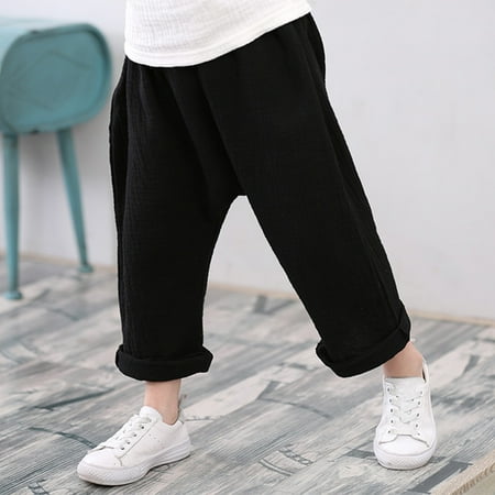 Hunpta Girl Solid Harem Child Pant Linen Boy Toddler Pyjamas Baby Pleated Boys Pants
Hunpta Girl Solid Harem Child Pant Linen Boy Toddler Pyjamas Baby Pleated Boys Pants