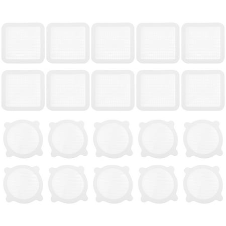 20pcs Drain Filter Sticker Kitchen Floor Drain Sink Filter Home Anti-blocking Stickers
20pcs Drain Filter Sticker Kitchen Floor Drain Sink Filter Home Anti-blocking Stickers