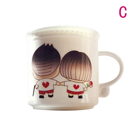 Clearance Creative Style Hot Color Changing Cup Romantic Couple Water Cup Gift Mark Coffee
Clearance Creative Style Hot Color Changing Cup Romantic Couple Water Cup Gift Mark Coffee