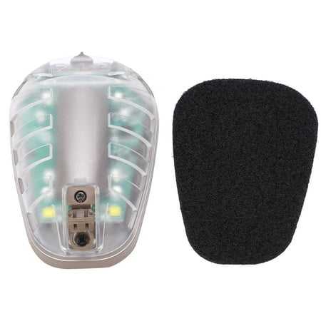 Survival Signal Ladybug Lamp IP67 Waterproof Helmet Strobe Ladybug Lamp Infrared For Outdoor Green
Survival Signal Ladybug Lamp IP67 Waterproof Helmet Strobe Ladybug Lamp Infrared For Outdoor Green