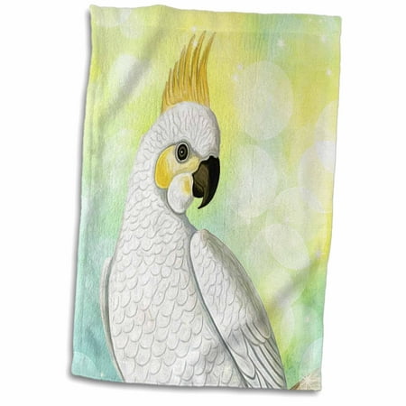 3dRose Cockatoo Parrot for Bird Lover with Green and Blue Watercolor - Towel 15 by 22-inch
3dRose Cockatoo Parrot for Bird Lover with Green and Blue Watercolor - Towel 15 by 22-inch