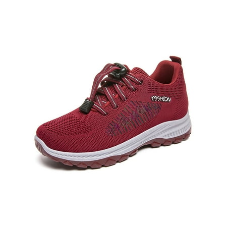 Ferndule Ladies Round Toe Trainers Sports Lightweight Lace Up Sneakers Breathable Low Top Red 7
Ferndule Ladies Round Toe Trainers Sports Lightweight Lace Up Sneakers Breathable Low Top Red 7