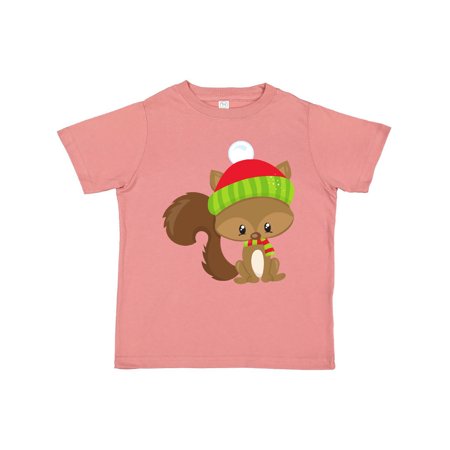 Inktastic Cute Squirrel Squirrel With Hat Scarf Fluffy Tail Gift Toddler Boy or Toddler Girl T-Shirt
Inktastic Cute Squirrel Squirrel With Hat Scarf Fluffy Tail Gift Toddler Boy or Toddler Girl T-Shirt