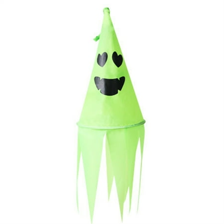 Halloween Illuminated Ghost Windsocks Hanging Polyester Pendant for Garden Decor Green
Halloween Illuminated Ghost Windsocks Hanging Polyester Pendant for Garden Decor Green