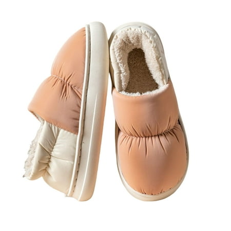 Couple Cotton Slippers Non-slipped and Wear Resistant Suitable for Walking Shopping Pink 38-39
Couple Cotton Slippers Non-slipped and Wear Resistant Suitable for Walking Shopping Pink 38-39