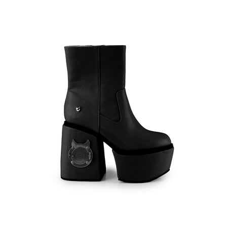 Hidden Locker Women s Ankle Chunky Heel Boots