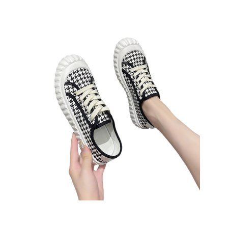 Ritualay Ladies Comfortable Walking Shoes Lace Up Work Running Round Toe Casual Sneakers Black And White 5.5
Ritualay Ladies Comfortable Walking Shoes Lace Up Work Running Round Toe Casual Sneakers Black And White 5.5