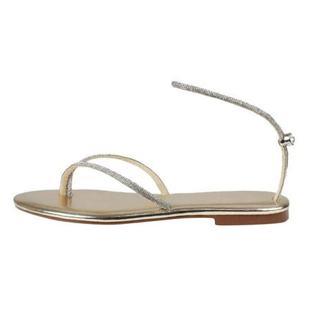 Daznico Womens Sandals Women Slippers Summer Rhinestone Shiny Flat Bottom Comfortable Non Slip Beach Flip Flops ( Gold 9 )
Daznico Womens Sandals Women Slippers Summer Rhinestone Shiny Flat Bottom Comfortable Non Slip Beach Flip Flops ( Gold 9 )