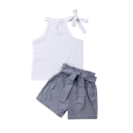 TheFound Toddler Kids Baby Girls Summer Clothes Solid Tops Shorts Pants 2PCS Outfits
TheFound Toddler Kids Baby Girls Summer Clothes Solid Tops Shorts Pants 2PCS Outfits