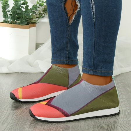Cathalem Leisure Women s Slip On Travel Soft Sole Comfortable Shoes Outdoor Mesh Shoes Runing Fashion Women s Sneaker Boots Pink 8
Cathalem Leisure Women s Slip On Travel Soft Sole Comfortable Shoes Outdoor Mesh Shoes Runing Fashion Women s Sneaker Boots Pink 8