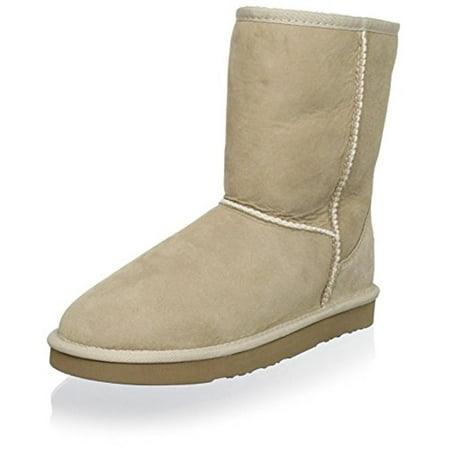 Womens Cosy Short Suede Sheepskin Casual Boots