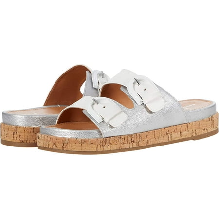 Bandolino Womens Merla Platform 5.5 Platinum/Bone