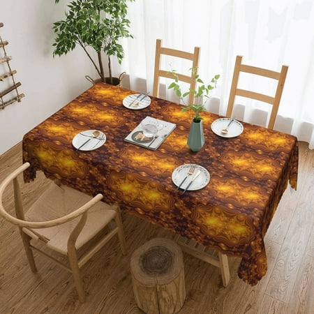 Tablecloth Fiery-Fractal- Table Cloth For Rectangle Tables Waterproof Resistant Picnic Table Covers For Kitchen Dining/Party(54x72in)
Tablecloth Fiery-Fractal- Table Cloth For Rectangle Tables Waterproof Resistant Picnic Table Covers For Kitchen Dining/Party(54x72in)